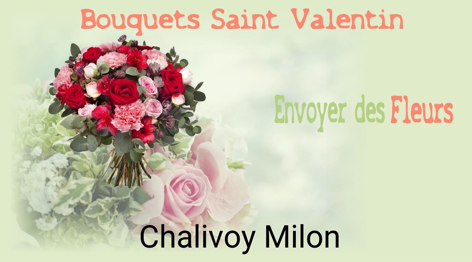 Roses de Saint-Valentin livrées à Chalivoy-Milon